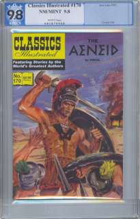 Classics Illustrated #170   Aeneid   PGX 9.8   NM/M 1st North American 