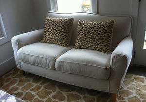 Slipcovered Linen Sofa/Loveseat from Shabby Chic/Rachel Ashwell  
