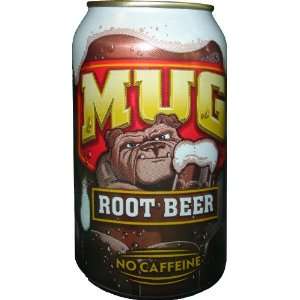 Mug Root Beer, 12 oz can (Pack of 24):  Grocery & Gourmet 