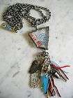 INDUSTRIAL CHIC ALTERED ART STEAMPUNK MIXED MEDIA CHARM NECKLACE