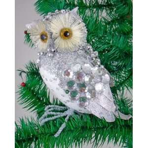   Owl Christmas Holiday Ornament by December Diamonds: Home & Kitchen