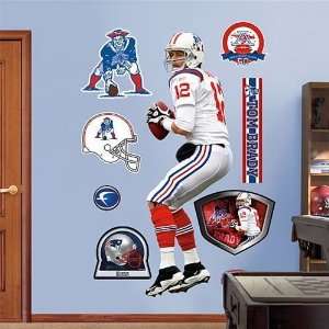  New England Patriots Tom Brady AFL Jersey Fathead Wall 