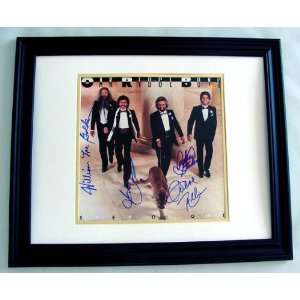   Oak Ridge Boys Autographed CUSTOM FRAMED Signed Album: Everything Else