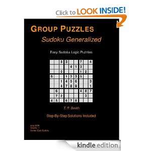 Easy Sudoku Logic Puzzles, Vol 1 T. P. Smith  Kindle 