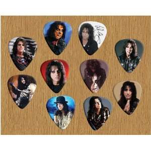  Alice Cooper Loose Guitar Picks X 10 (Limited to 500 sets 