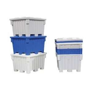  TECHSTAR Bulk Containers   Blue Industrial & Scientific