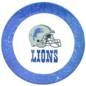  NFL 4 Pack Dinner Plates   Lions: Sports & Outdoors