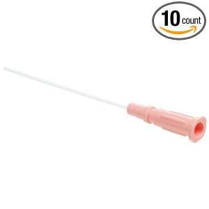 PTFE Needle with 20 Gauge Luer Polyethylene Hub, 2 Length (Pack of 10 