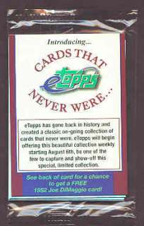   TOPPS NATIONAL CONVENTION CARDS THAT NEVER WERE UNOPENED PACK  