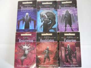   of 6 Forgotten Realms: War of the Spider Queen Books   Complete Series