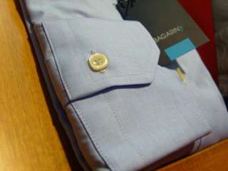 Camicia uomo Bagariny sartoriale azzurro fil fil regula  