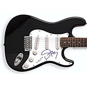  Sting Autographed Signed Guitar & Proof The Police 