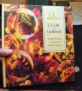 Nice 2002 LA Lite Weight Loss Centers Cookbook Folder  
