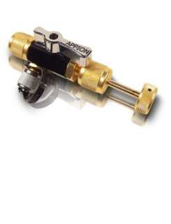 The only vacuum rated valve core removal tool in the industry .