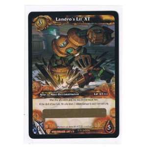   of Warcraft Worldbreaker Loot Card Landros Lil XT 1/3 Toys & Games