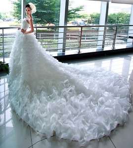 New white/ivory wedding dress size 6 8 10 12 14 16 18++  