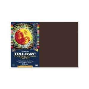   Ray Construction Paper   Dark Brown   PAC103056 Arts, Crafts & Sewing
