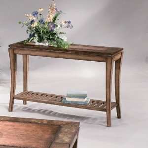   Sun Valley Rectangular Console Table in Walnut: Furniture & Decor