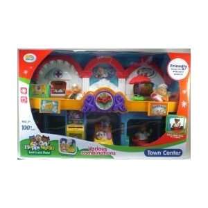  Town Center Happy World Learn And Play Set: Toys & Games