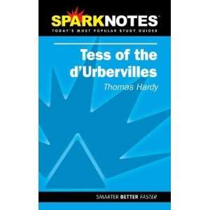    Spark Notes Tess of dUbervilles [Paperback]: Thomas Hardy: Books