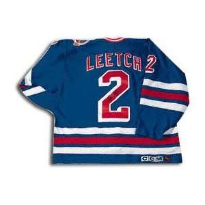  Brian Leetch New York Rangers Autographed Jersey Sports 
