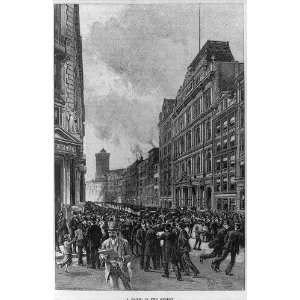   panic in the street,Wall Street,Morgan Bank,1890: Home & Kitchen