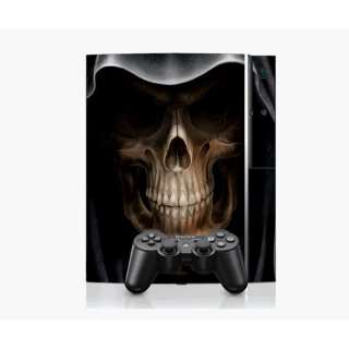 PS3 Playstation 3 Console Skin Decal Sticker  Skull Darkness