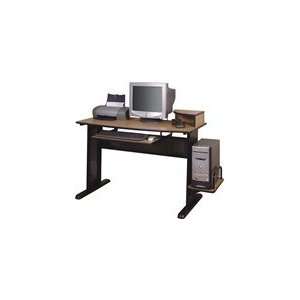  Altra Industries Computer Desk Oak and Black Everything 