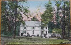 1940 Postcard Barnstable, Happy Acres  Middlefield, CT  