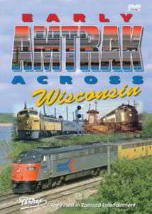 Early Amtrak Across Wisconsin   Pentrex Railroad DVD  