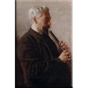   Player 20x30 Streched Canvas Art by Eakins, Thomas