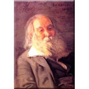   Whitman 11x16 Streched Canvas Art by Eakins, Thomas