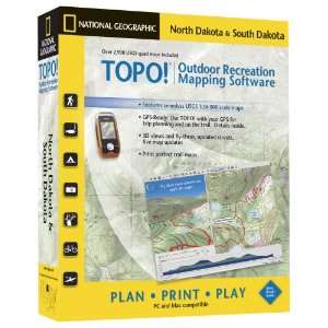   Topographic Maps (South Dakota and North Dakota): GPS & Navigation