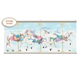 Minute Mural   Unicorn Carousel 