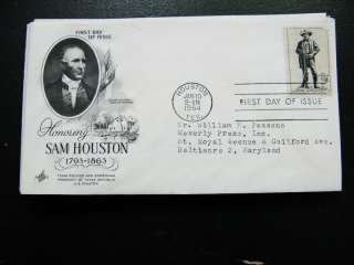 US 550 First Day Covers Cachet Addressed  