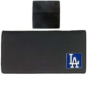  MLB Genuine Leather Checkbook Cover   Los Angeles Dodgers 