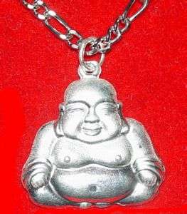 Hotei Fat Buddah Sterling Silver Good Luck Buddha Charm  