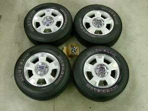 2009 2010 Ford F150 Aluminum Wheels Michelin 255 65 17 Tires  
