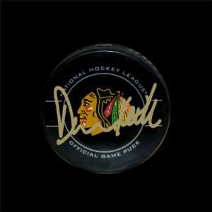   Chicago Blackhawks Logo Hockey Puck 
