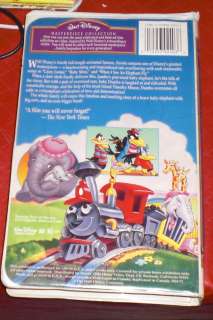 Walt Disney DUMBO movie VHS in Clamshell  
