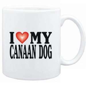  Mug White  I LOVE Canaan Dog  Dogs: Sports & Outdoors