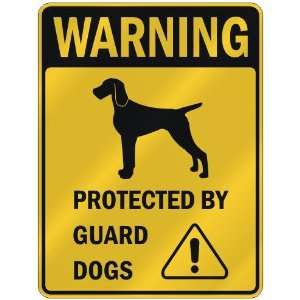  WARNING  VIZSLA PROTECTED BY GUARD DOGS  PARKING SIGN 