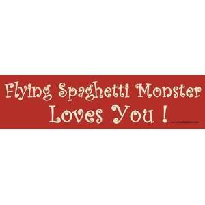  Flying Spaghetti Monster Loves You! Fridge Magnet 