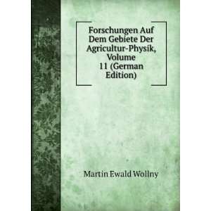    Physik, Volume 11 (German Edition): Martin Ewald Wollny: Books