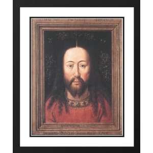  Eyck, Jan van 28x34 Framed and Double Matted Portrait of 