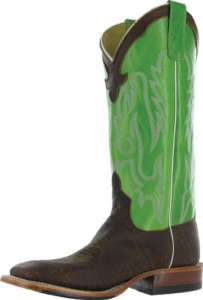 NEW* Anderson Bean Boots MENS S1088 Lime Hot Dog 13  