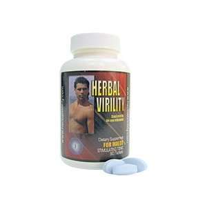  Herbal Virility Male Performance Enhancement, 90 Tablets 