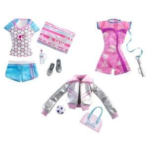  Barbie I Can Be Sports Star Fashion Pack: Toys & Games