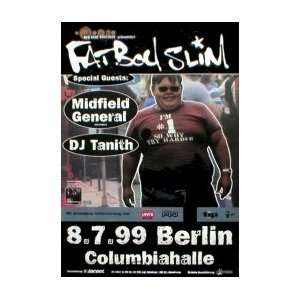  FATBOY SLIM Berlin 1999 Music Poster: Home & Kitchen
