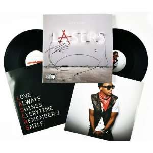  Lupe Fiasco L.A.S.E.R.S. Authentic Autographed Double 